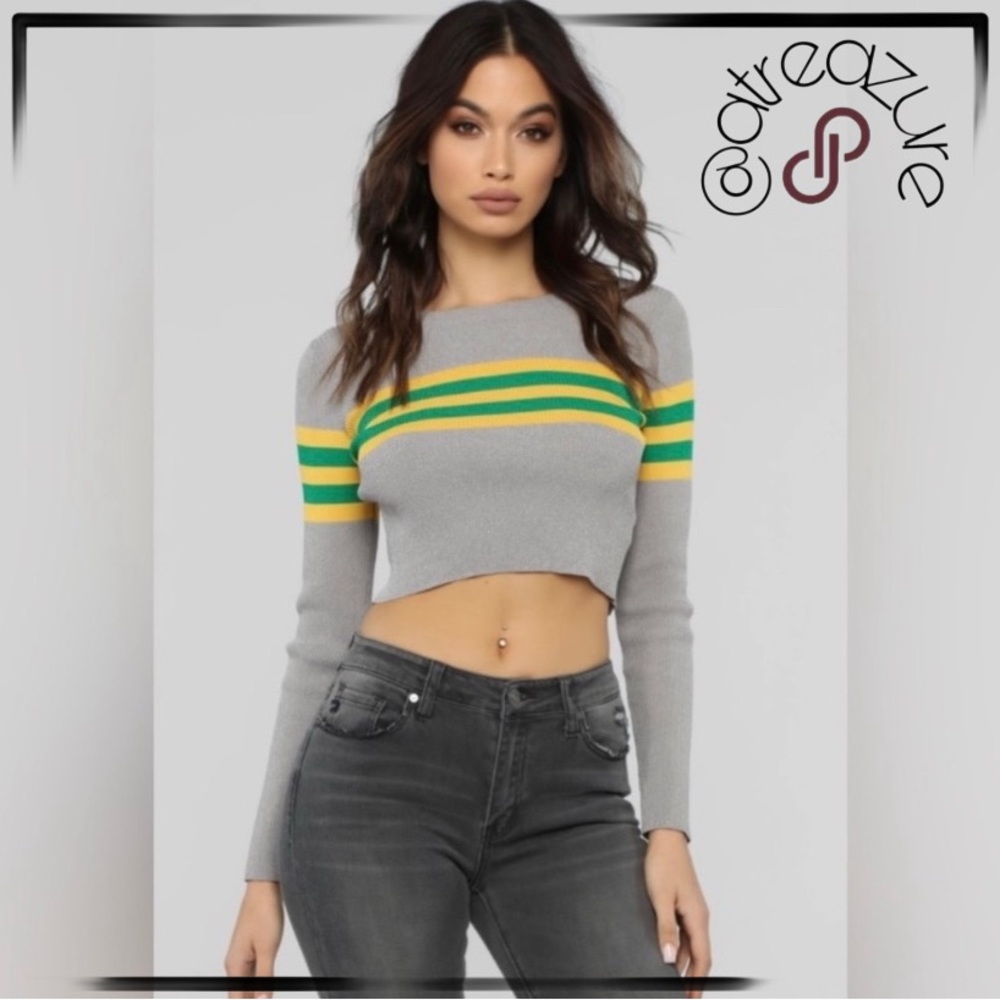 🈹 FashionNova Cropped Sweater